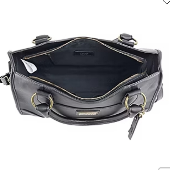 Frye and Co. black Core Satchel NWOT Shoulder Bag - Picture 3 of 11